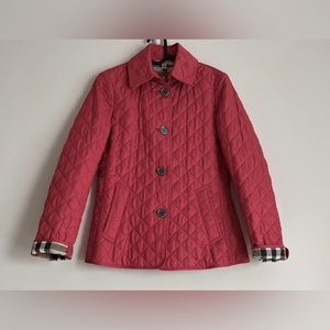 Classic Burberry Diamond Quilted Jacket